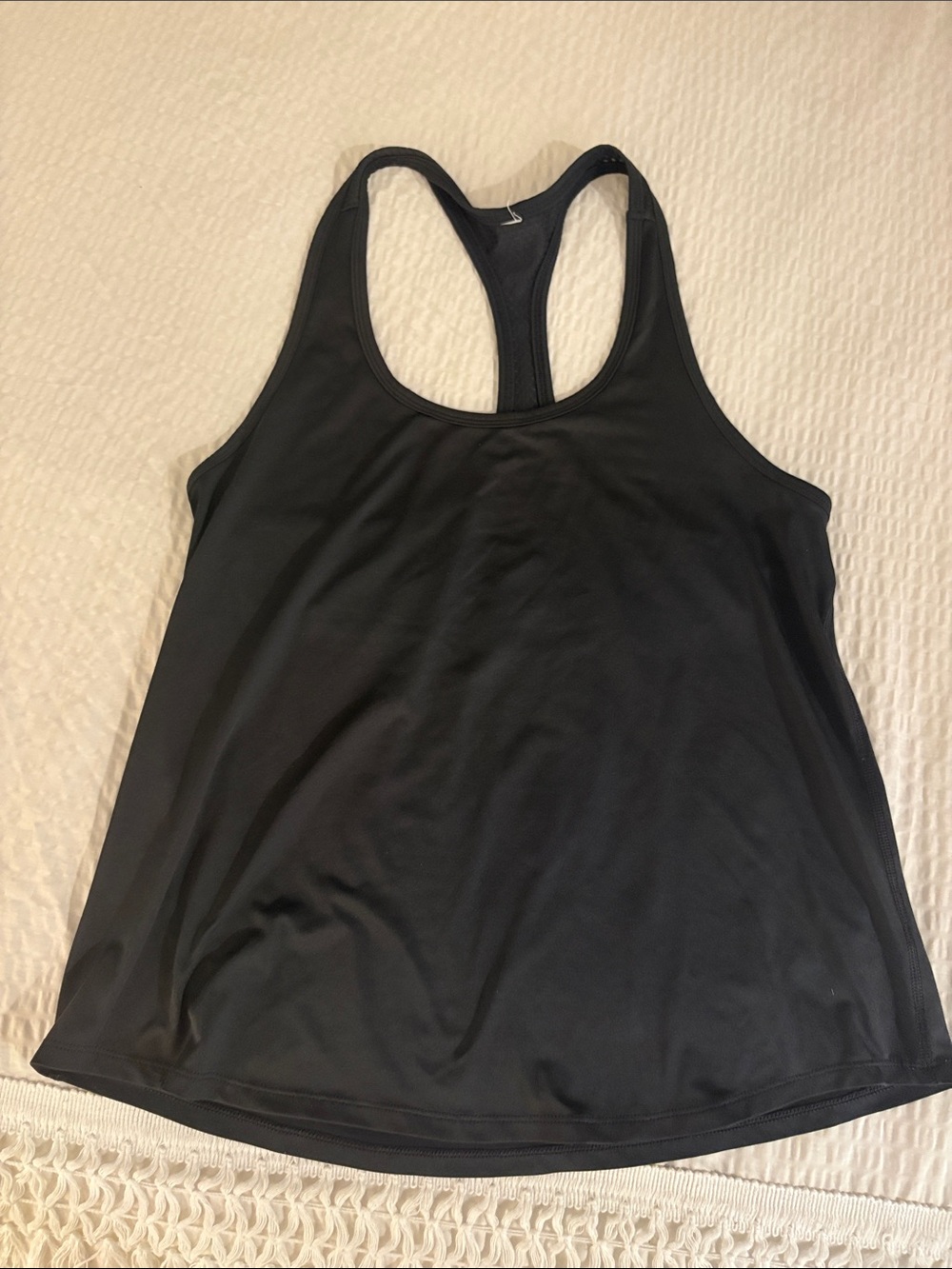 Dark Grey Racerback Women's Tank Top